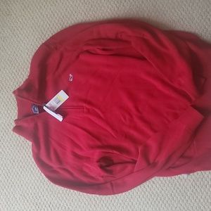 Vineyard Vines sweater, red, medium